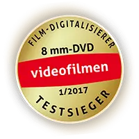 logo - Testsieger 8mm film digitalisieren